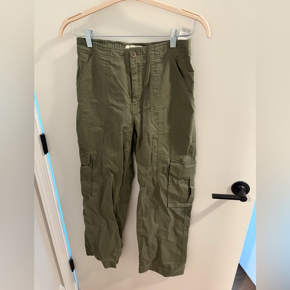 Abercrombie Olive Cargo Pants
